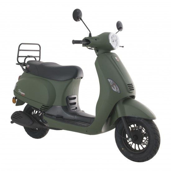 Wederzijds Smaak Draaien GTS TOSCANE PURE MAT ARMY.Nu met gratis LUXE PAKKET! - Scootercenter