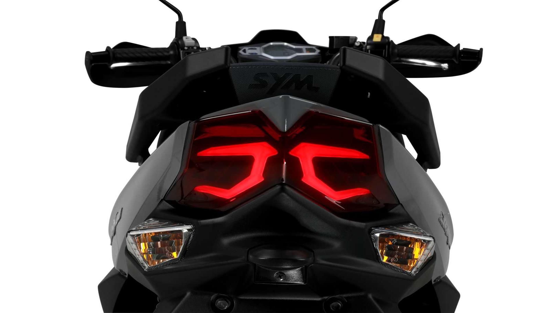 SYM JET 4 RX E5+ MAT BLACK - Afbeelding 3