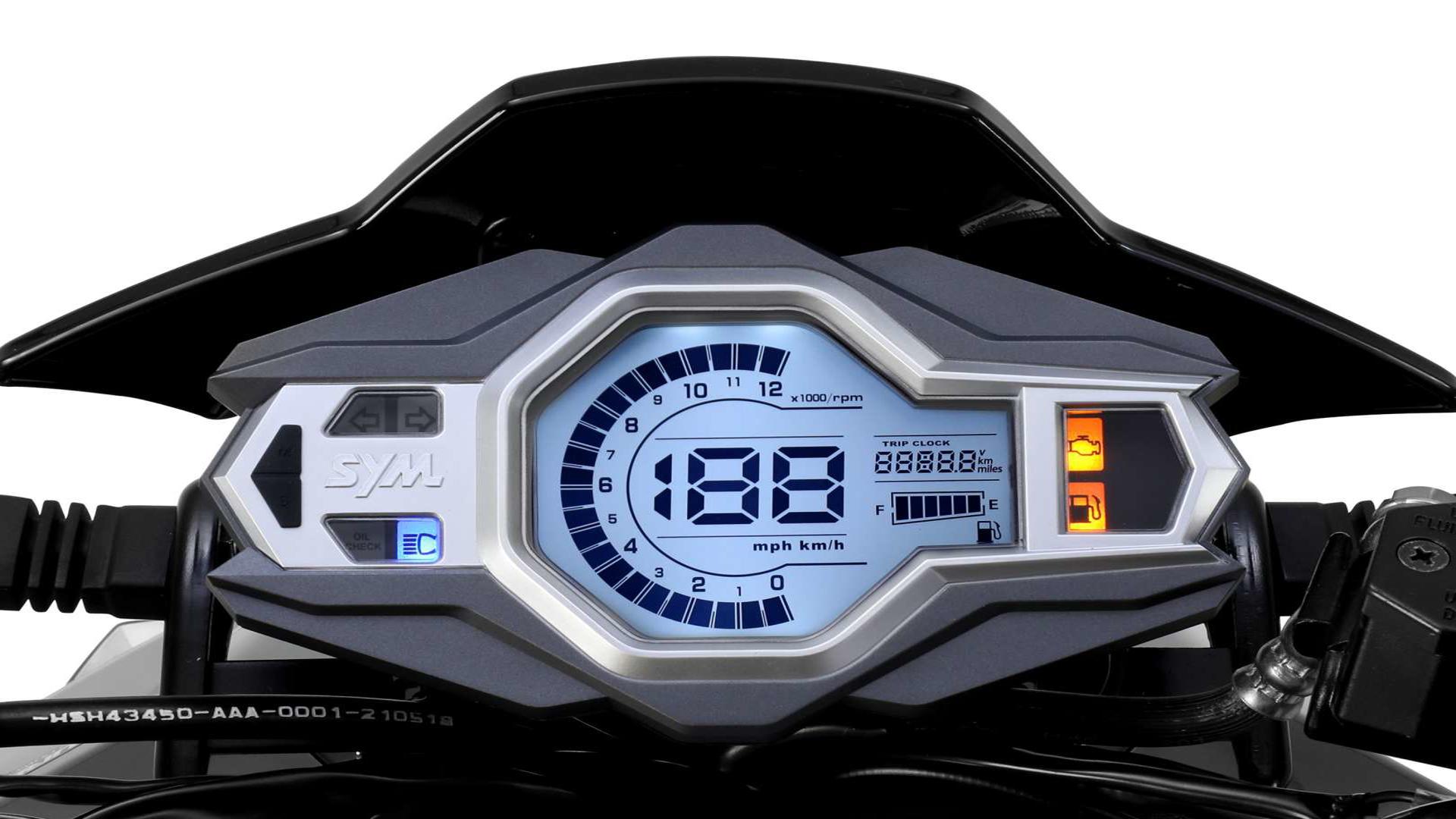 SYM JET 4 RX E5+ MAT BLACK - Afbeelding 2