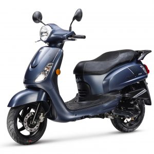 SYM FIDDLE II E5 Submarine Blue 45km GRATIS VOORDEEL PAKKET NU met €200 extra korting