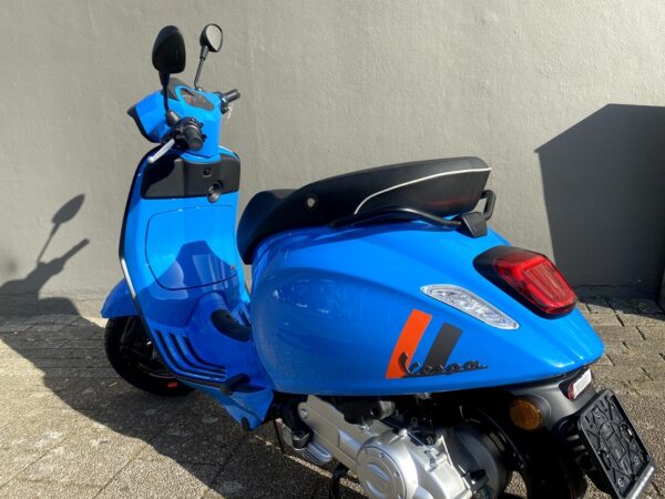 Vespa Sprint S E5+ Facelift 2024 45km Mat BLAUW - Afbeelding 9