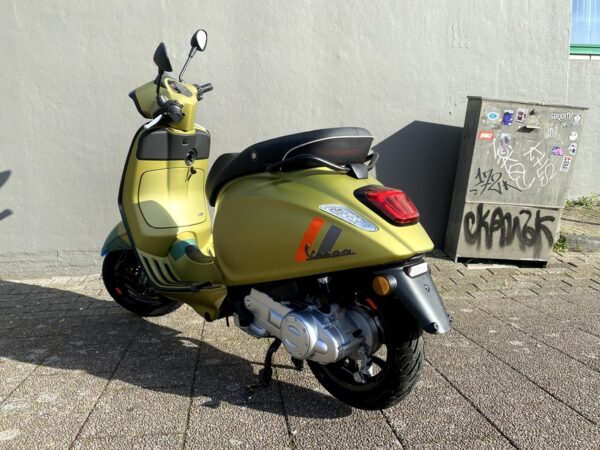 Vespa Sprint S E5+ Facelift 2025 45km Verde Ambizioso Matt - Afbeelding 4