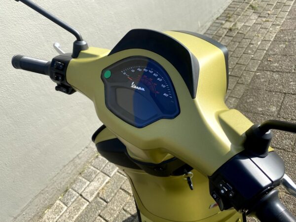 Vespa Sprint S E5+ Facelift 2025 45km Verde Ambizioso Matt - Afbeelding 7