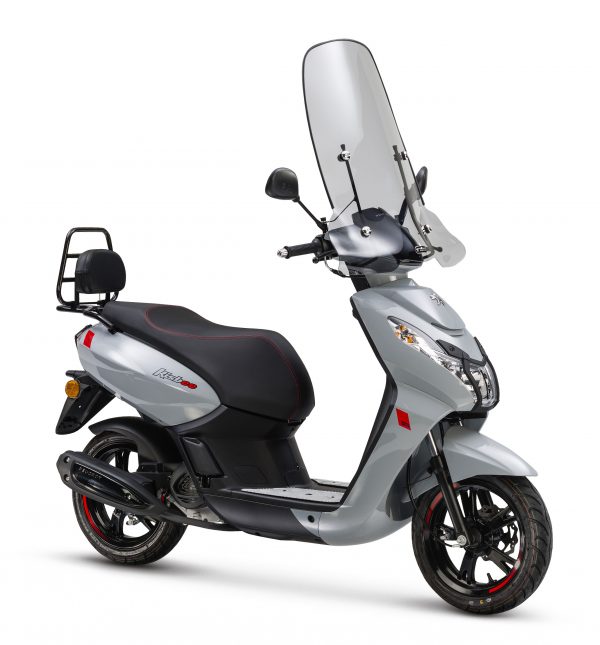 PEUGEOT KISBEE R Iced Grey Euro5 Gratis WINDSCHERM+ART 3 SLOT - Afbeelding 4