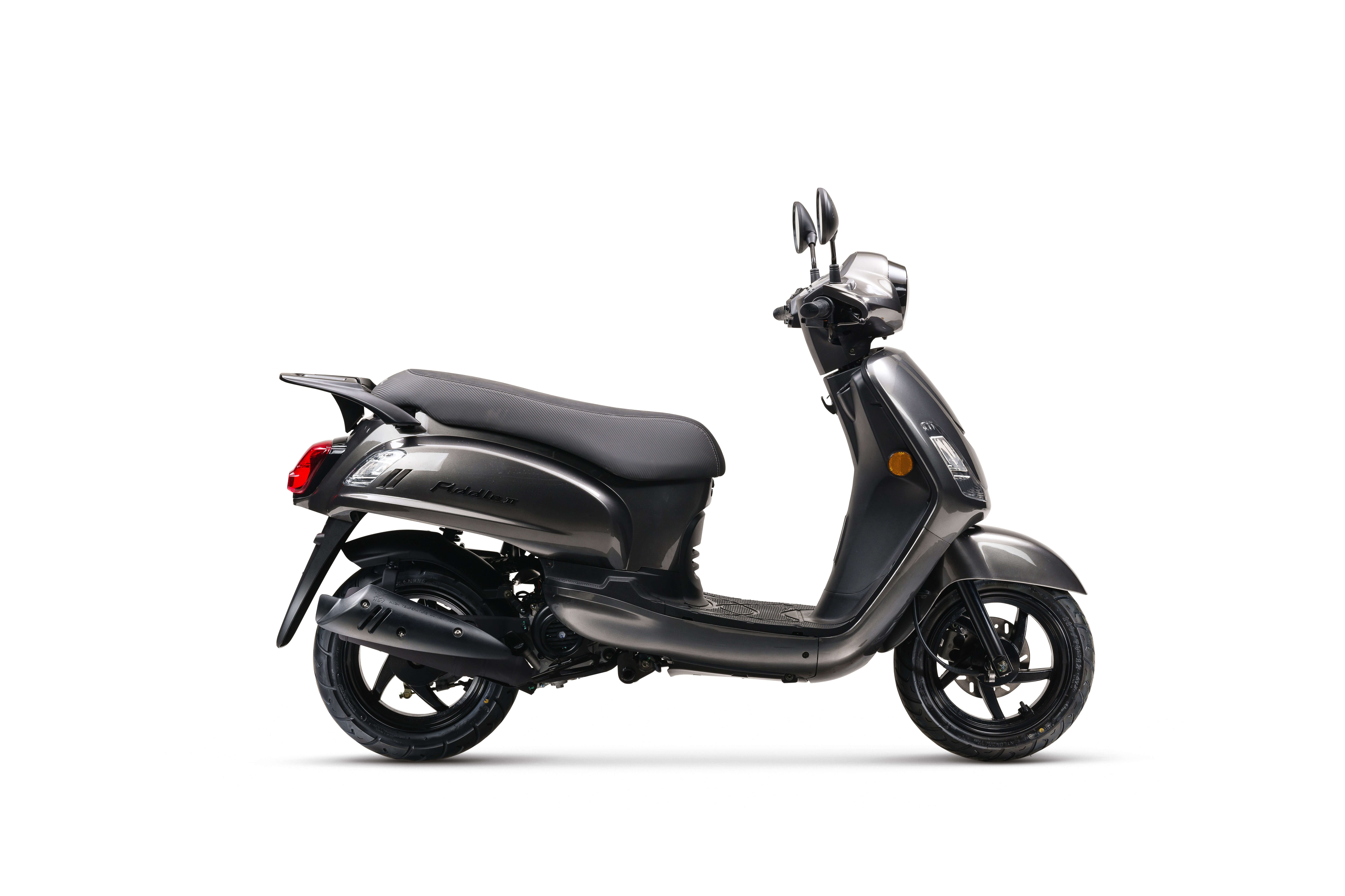 SYM FIDDLE II E5+ Bronze GREY 45km GRATIS Voordeel Pakket