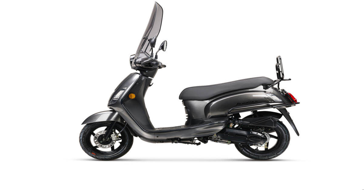 SYM FIDDLE II E5+ Bronze GREY 25km GRATIS Voordeel Pakket - Afbeelding 8