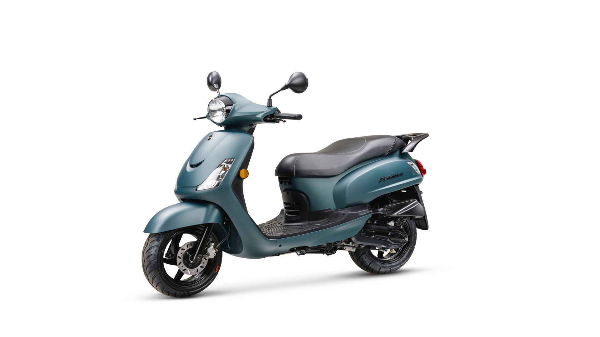 SYM FIDDLE II M5 E5+ 45KM/H MISTY GREEN GRATIS Voordeelpakket - Afbeelding 2