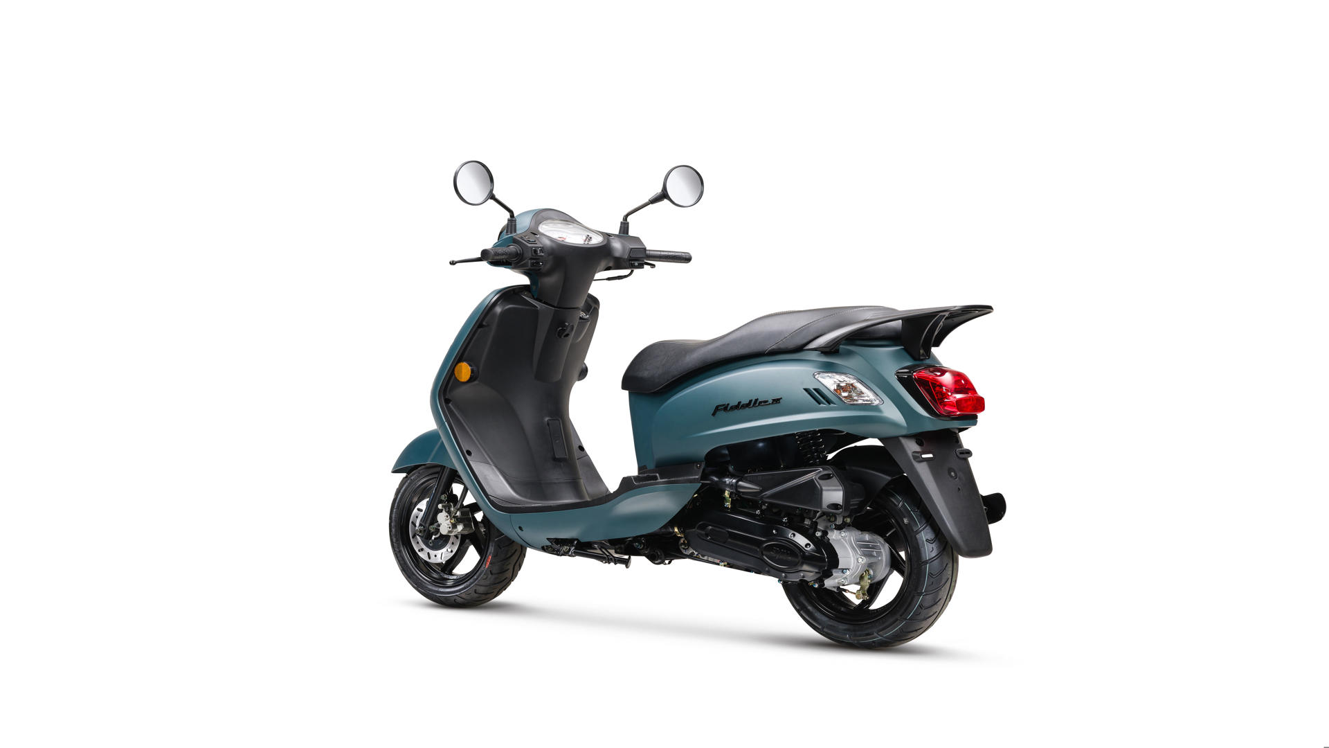 SYM FIDDLE II M5 E5+ 45KM/H MISTY GREEN GRATIS Voordeelpakket - Afbeelding 3