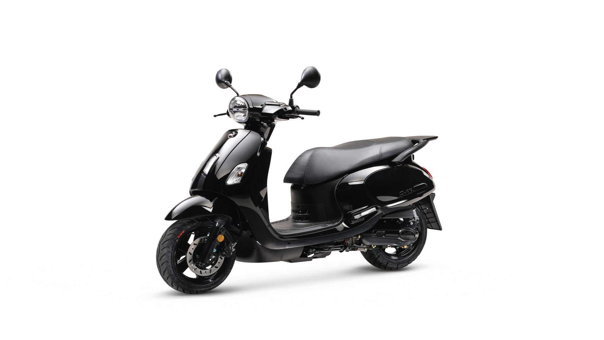 SYM Fiddle 4 E5+ Glans Zwart gratis accessoires pakket. - Afbeelding 4