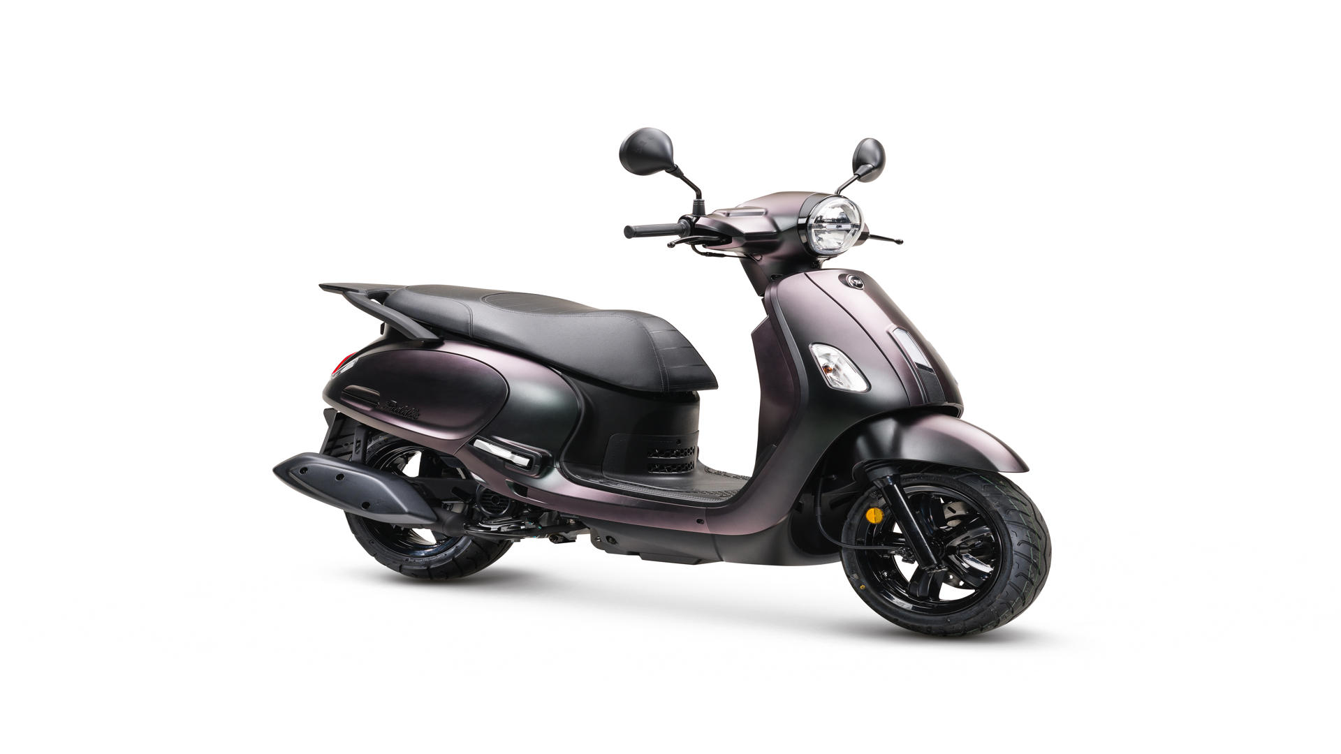 SYM Fiddle 4 E5+ Mamba Green gratis accessoires pakket.