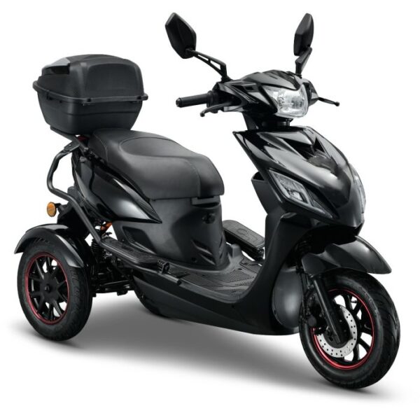 IVA T3 2.0 Zwart (Rijden zonder helm en rijbewijs!) Nu met gratis koffer twv €150