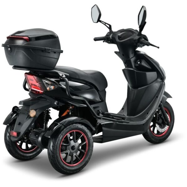 IVA T3 2.0 Zwart (Rijden zonder helm en rijbewijs!) Nu met gratis koffer twv €150 - Afbeelding 3
